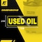 Fuel Stickers Used Oil Stickers, Waste Oil Label for Storage Tank, Drum and More, Hvy-Dty, 6''x2'', 10PK Z-262UOL-10PK - alternate 8
